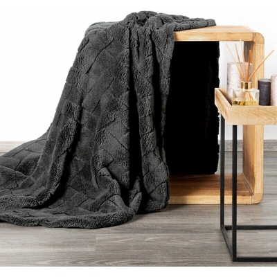 Takoy Design 91 deka typu flano CARO zdobená reliéfnym vzorom-HF-458717 170x210