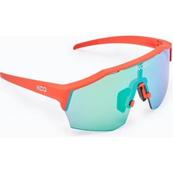 Koo Слънчеви очила Koo Alibi orange matt/green mirror