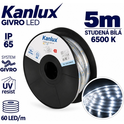 Kanlux 39192 GIVRO LED 5M-CW Světelný had LED