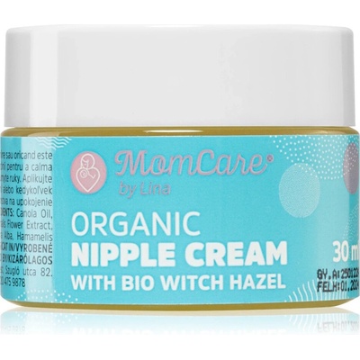MomCare by Lina Organic Nipple Cream krém na bradavky 30 ml – Sleviste.cz
