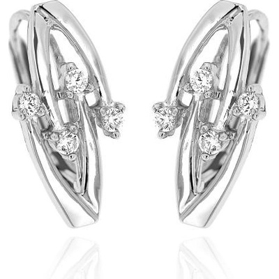 Zlatnictví U Kostela zlaté náušnice se zirkony 1284b