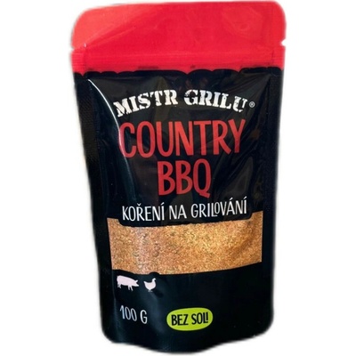 Mistr Grilu Grilovacie korenie Country BBQ Bez Soli 100 g