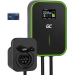 Green Cell Wallbox EV PowerBox 22kW RFID с контакт Type 2 (EV15RFID)