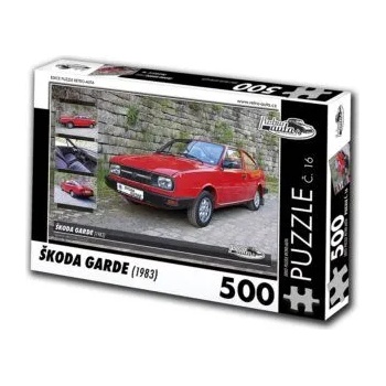 Image 1 of Retro cars - Puzzle Škoda Garde (1987) - 500 piese