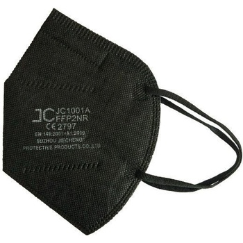 JC respirátor FFP2 černý 10 ks