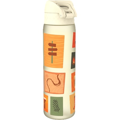 ION8 Бутилка за вода Ion8 Print, рец. пл, 500ml, Camping (32041-А-КЪМПИНГ)