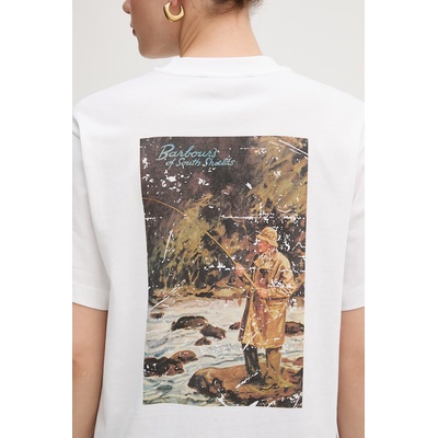 Barbour Памучна тениска Barbour Kirby (LTS0722)
