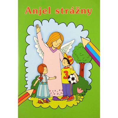 Omaľovanka Anjel strážny