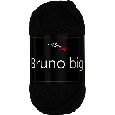 Vlna - Hep příze Bruno Big 401 černá