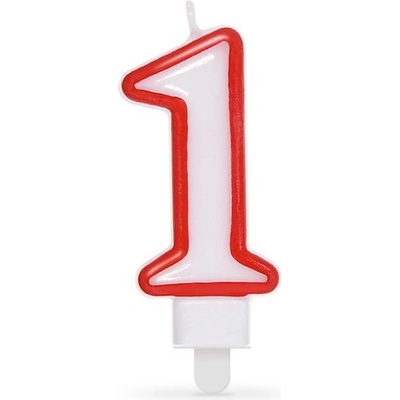 Dortová číslová svíčka "1"