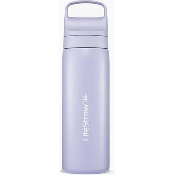 LifeStraw Go 2.0 Стоманена бутилка за пътуване с филтър 500 ml provence purple