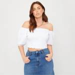 Be You Puff Sleeve Top Womens - White