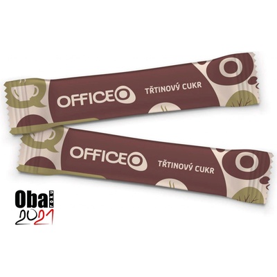 Porcovaný třtinový cukr OFFICEO - 500 x 4 g