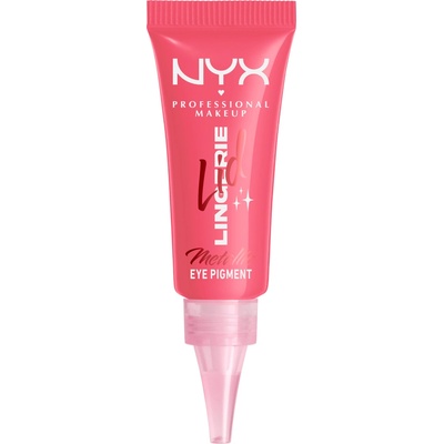 NYX Professional Makeup Lid Lingerie krémové očné tiene 09 Cheeky Coral 6 ml