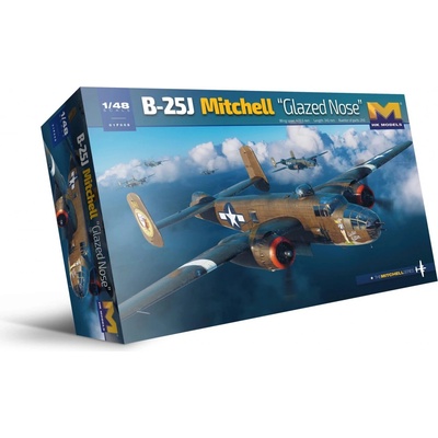 HK Models B-25J Mitchell Glazed Nose 1:48