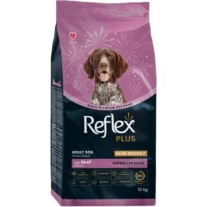 LIDER Reflex Plus High Energy Adult Dog - високоенергийна храна с говежедо месо за израснали кучета 12 кг, Турция