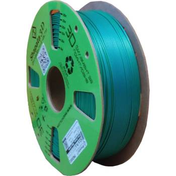 Image 1 of Pla silk Двуцветен филамент 1.75мм 1кг Син+Зелен pro (psd001)