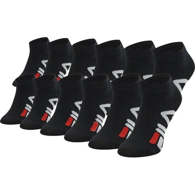 Fila Invisible Socks 6-pack black