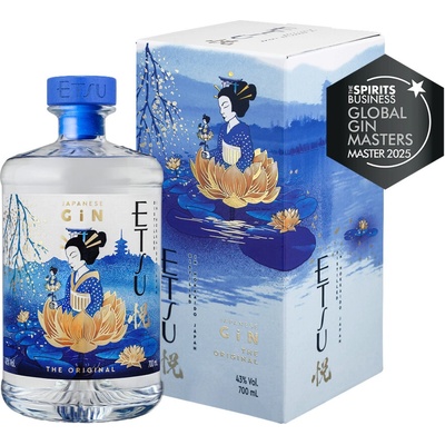 ETSU gin 43% 0,7 l (čistá fľaša)