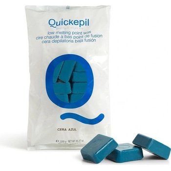 Quickepil Depilační vosk bezpáskový 1 kg modrý