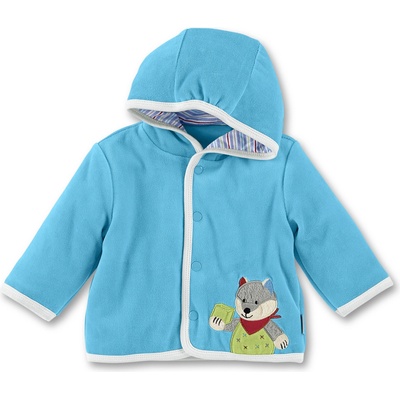 Sterntaler Плюшено бебешко палтенце Sterntaler с вълк