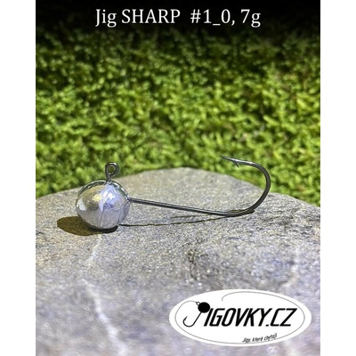 Jigovky.cz Jigové hlavičky Sharp vel.1 5g 5 ks