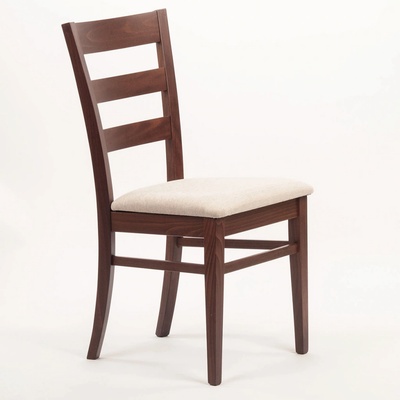 ITTC Stima Viola s čalouněným sedákem Tmavě Hnědá / miron beige 71