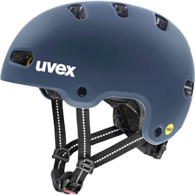 uvex Детска каска за велосипед Uvex Kid 4 Style Mips Bike helmet - Dusk Blue Matt - размер 51-55 cm (851-1955-0311)