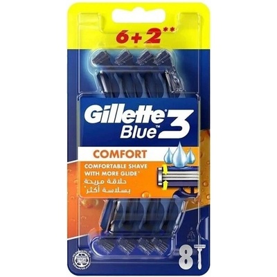 Gillette Blue 3 Comfort Plus 8 ks