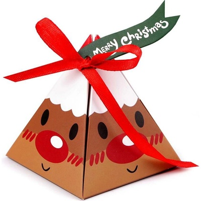 Dárková krabička vánoční pyramida - sob