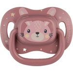 Canpol Силиконова симетрична залъгалка Canpol - Cute Animals, 0-6 м, розова (34/924_pin) - baby