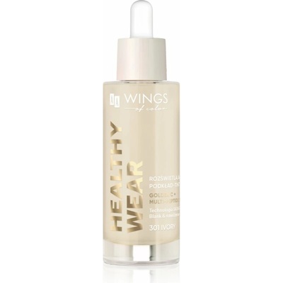 AA Wings of Color Healthy Wear radiant Foundation rozjasňujúci hydratačný make-up 301 Ivory 30 ml
