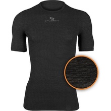 tričko Brubeck Multifunctional Base Layer s krátkým rukávem Graphite