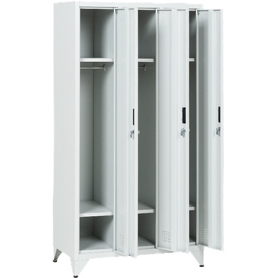 Carmen Метален шкаф Carmen CR-1295 K - сив (3580074)