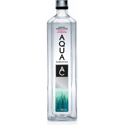 Aqua Carpatica minerálna voda neperlivá 0,75 l