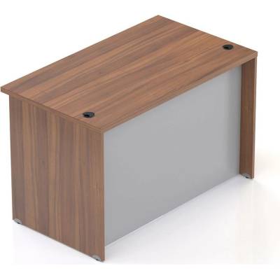 Nábytek Designový cz LKA13 19 Recepční pult Komfort ořech / šedý