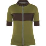 super. natural Дамска фланелка с къс ръкав за колоездене super. natural Women's Grava Jersey Cycling jersey - Avocado / Wren (156-1199-0114)