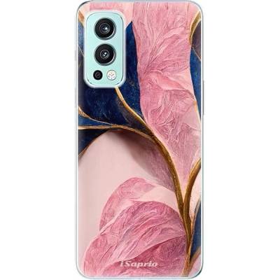 iSaprio Pink Blue Leaves OnePlus Nord 2 5G