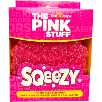 THE PINK STUFF домакинска гъба, Sqeezy Miracle Scrubber, Топла и студена вида, 1 брой