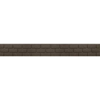 Multyhome obrubník Bricks Stones 15 x 120 cm hnědá 1 ks