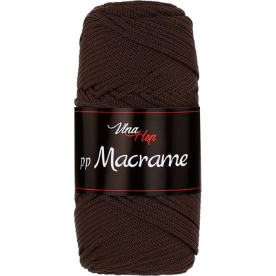 Vlna - Hep pp Macrame 4229 tmavě hnědá