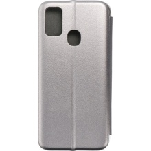 Pouzdro Forcell Elegance Samsung Galaxy M21 Stříbrné