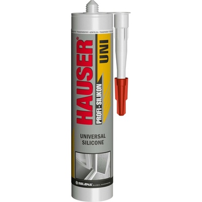HAUSER univerzální silikon transparentní 260 ml