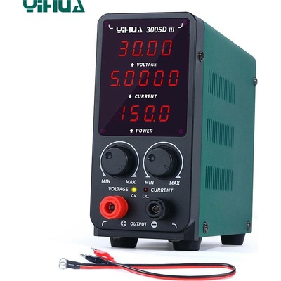 YIHUA 3005D-III laboratorní zdroj 30V/5A