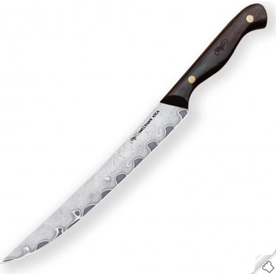 Dellinger Kita North Damascus plátkovací nôž 7,5" 20,5 cm