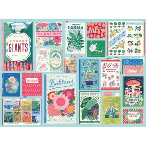 Galison - Puzzle Ever Upward Botanist Bookshelf - 1 000 piese