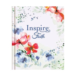 Inspire Faith Bible Large Print, NLT (Hardcover, Wildflower Meadow, Filament Enabled): The Bible for Coloring & Creative Journaling (ISBN: 9781496490841)