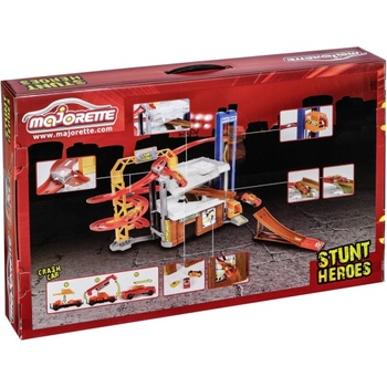 Majorette Stunt Heroes Jump n'Bump Factory