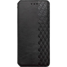 Púzdro mobilNET knižkové Samsung Galaxy S22 Ultra, čierne, Pattern