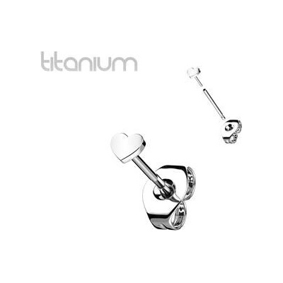 Šperky4U Push In náušnice titan TIT1206